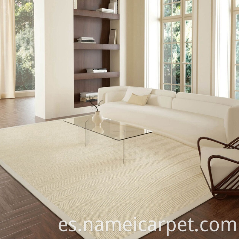 Living Room Natural Sisal Fiber Area Rugs Floor Mats 820 821